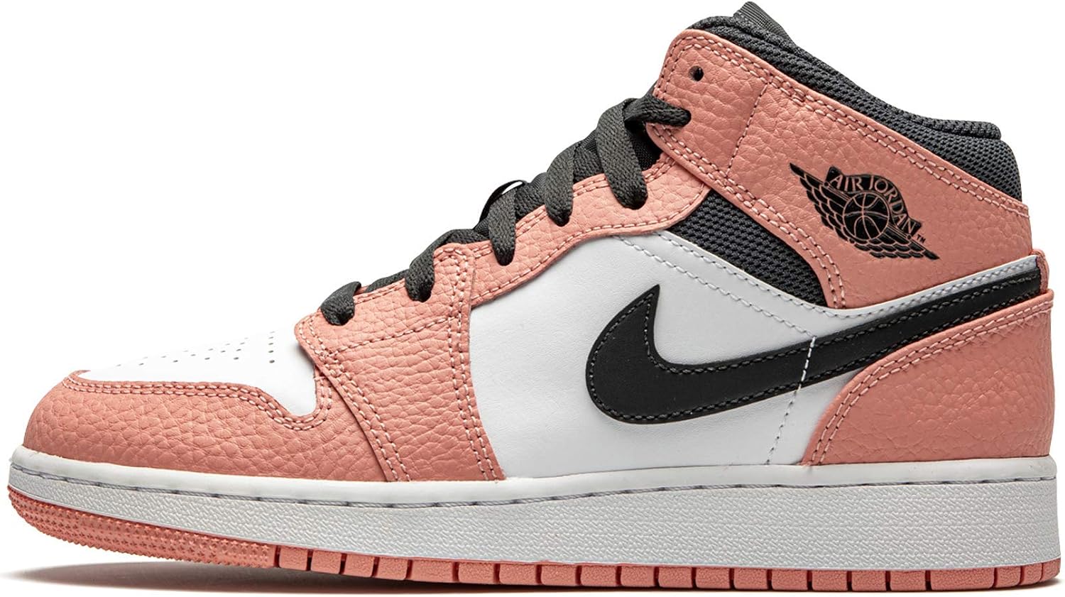 nike jordan 1 mid pink quartz gs