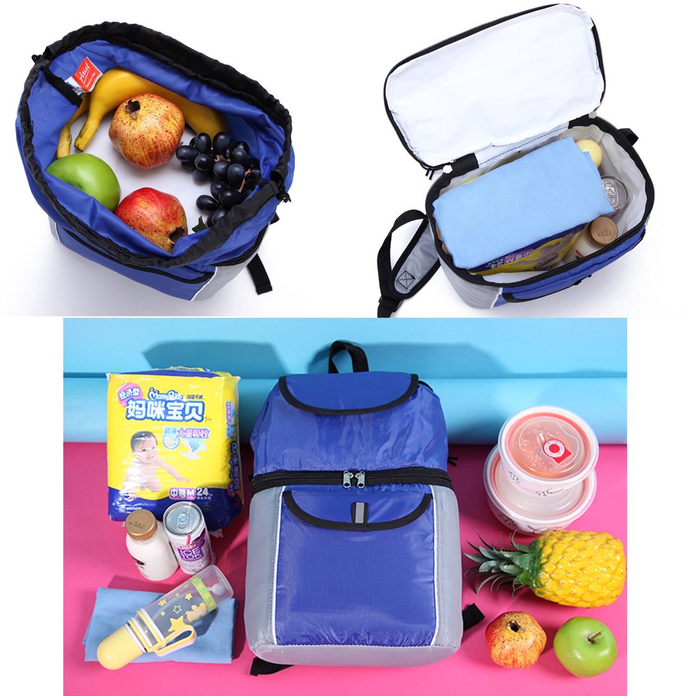 WOSON mochila plegable refrigeradora, 14 l, bolsa de almuerzo ...