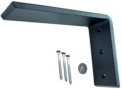 Countertop Support Bracket Heavy Duty Steel Shelf Floating Metal