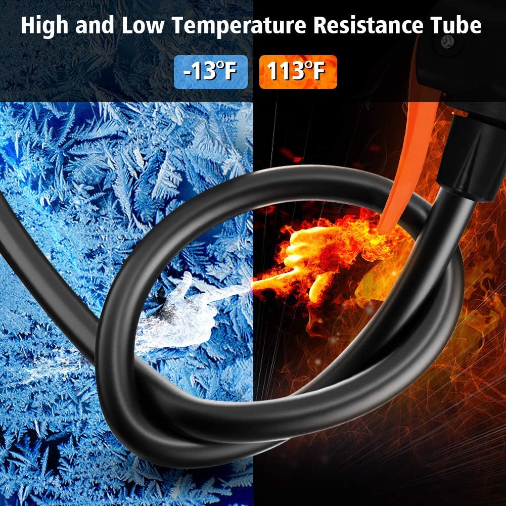Mini Bicycle Pump Hopopro Portable Bike Floor Pump Bike Tire Pump Hand Foot Activated Bike Pump with Presta Schrader Dunlop Valve Extra Gas Needle for Road Bike Mountain Bike Balls : Sports & Outdoors