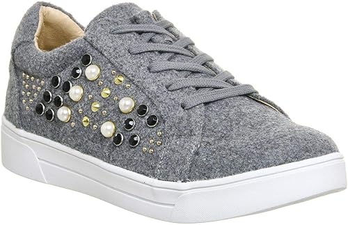 cookie lace up trainers