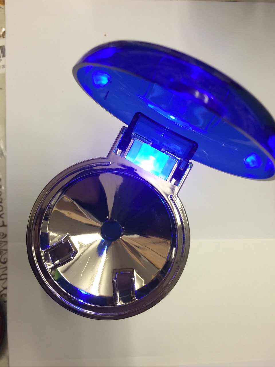 Light Up Ashtray with blue Led light Assorted colors Amazon.co.uk