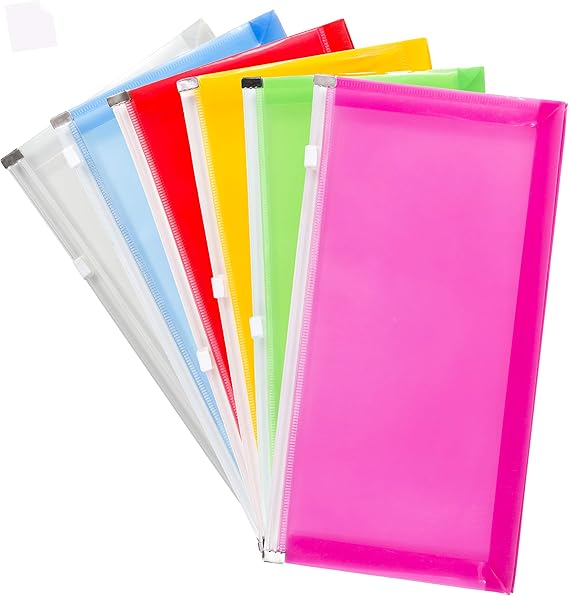 EnDoc Plastic Envelopes with Zip Lock Closure 10