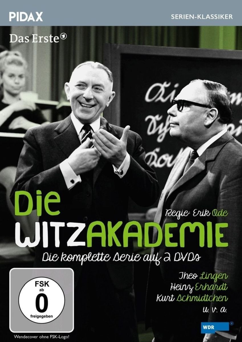 Die Witzakademie / Die komplette 5teilige Serie mit Theo Lingen, Heinz Erhardt und Kurt Die Witzakademie / Die komplette 5teilige Serie mit Theo Lingen, Heinz Erhardt und Kurt