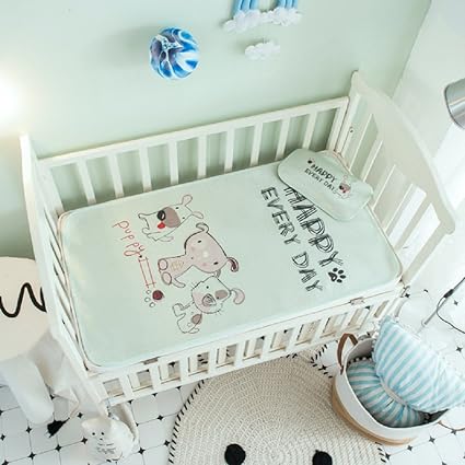 Amazon ベビーシーツ ベビーひんやりマット 冷感敷パット 寝ござ ひんやりの敷きマット ベビー用ひんやりシーツ お昼寝マット ベビーシート 接触冷感 赤ちゃん用 夏用 通気 暑さ対策 快適 B 敷き布団 ベビー マタニティ 通販