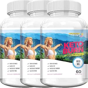 Amazon.com: Pure Natural Keto Burn Diet - Advanced Ketosis Weight Loss ...