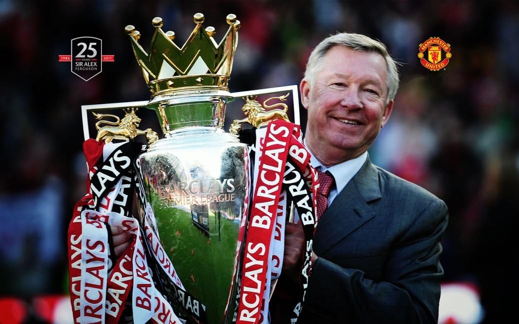 Sir Alex Ferguson (38x24 inch, 96x60 cm) Silk Poster Seide Poster PJ13