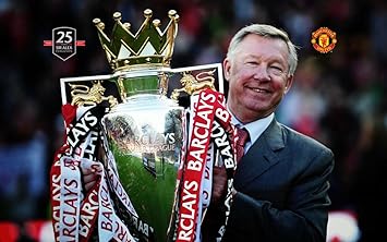 Sir Alex Ferguson (38x24 inch, 96x60 cm) Silk Poster Seide Poster PJ13