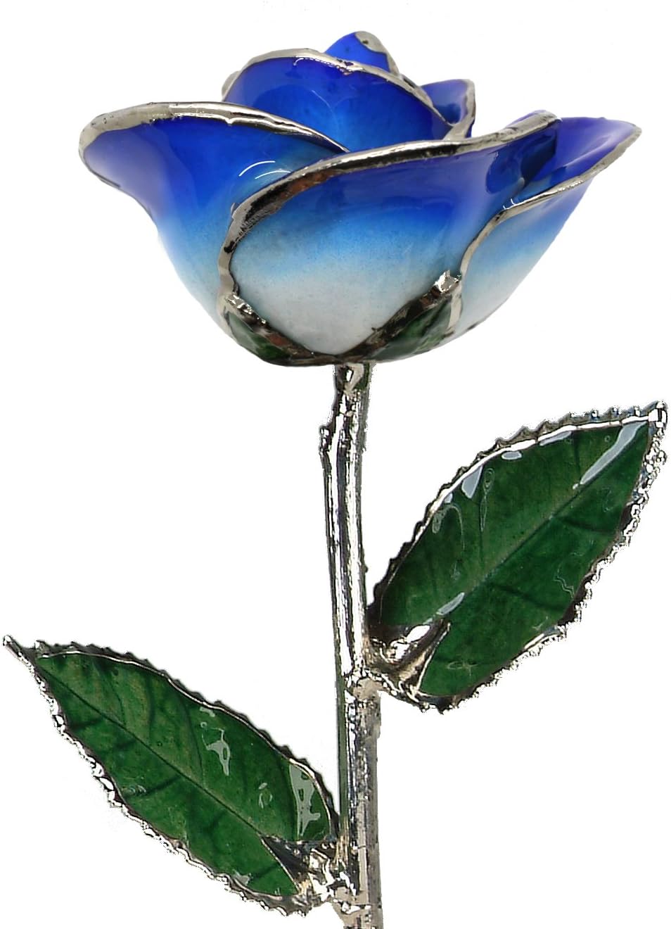 platinum outdoor living center on Amazon Com Living Gold Real Rose Dipped In Platinum 2 Tone Dark Blue Home Kitchen