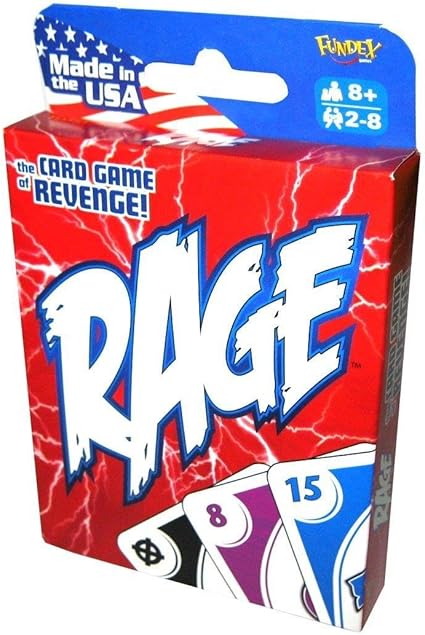 Amazon Com Fundex Rage Card Game Sports Outdoors