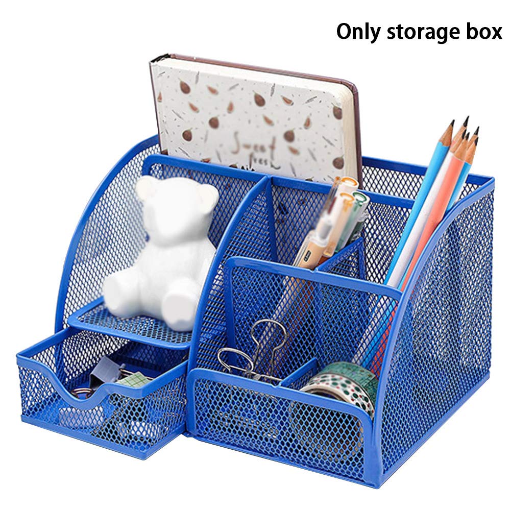 Best blue mesh desk organizer