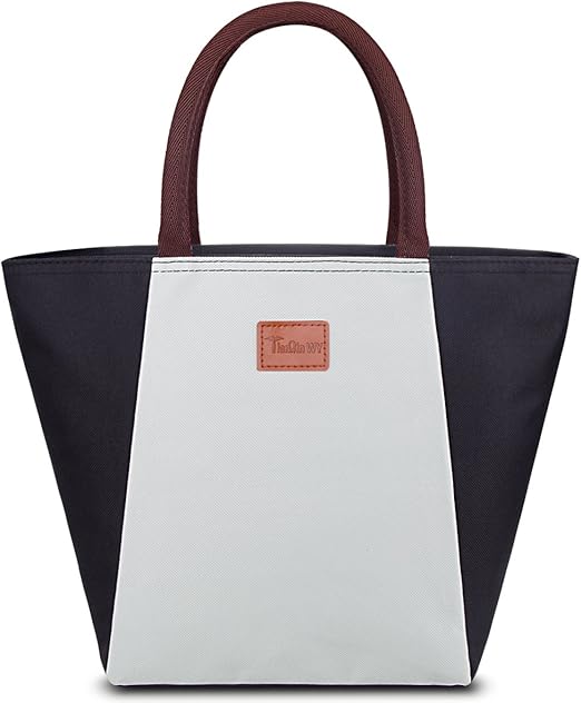 white insulated tote bag