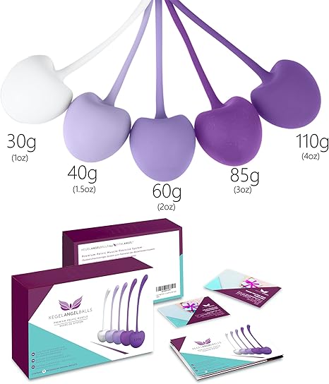 Vital Angel Kegel Balls Pelvic Floor Weights For Women 5 Premium