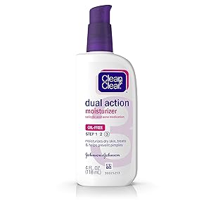 Clean & Clear Essentials Dual Action Moisturizer, 4 oz.