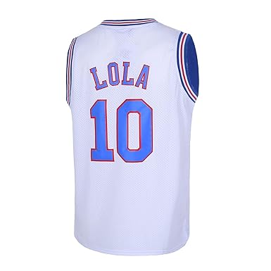 Playera de Baloncesto para Hombre # 10 Lola Bunny Space Moive ...