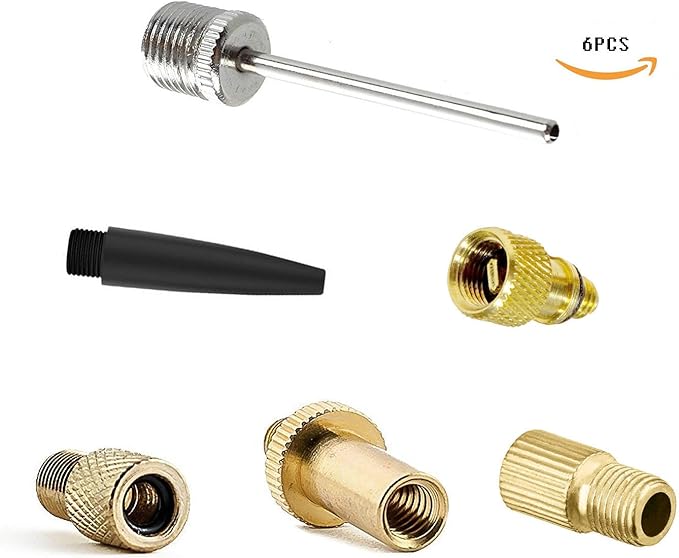 Bicycle Presta Valve Adapter，Inflation Adapter Set Air Pump Compressor