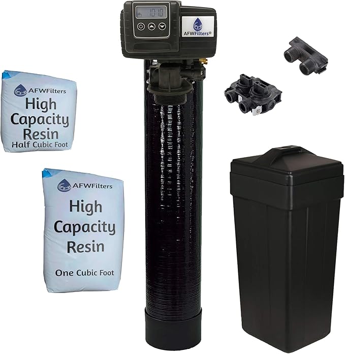 Fleck 5600SXT 48,000 Grain Water Softener Digital SXT Metered Whole House System