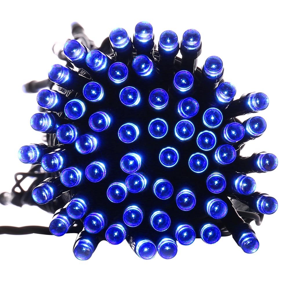 Qedertek Solar Outdoor Christmas Lights, 39ft 100 LED Fairy...