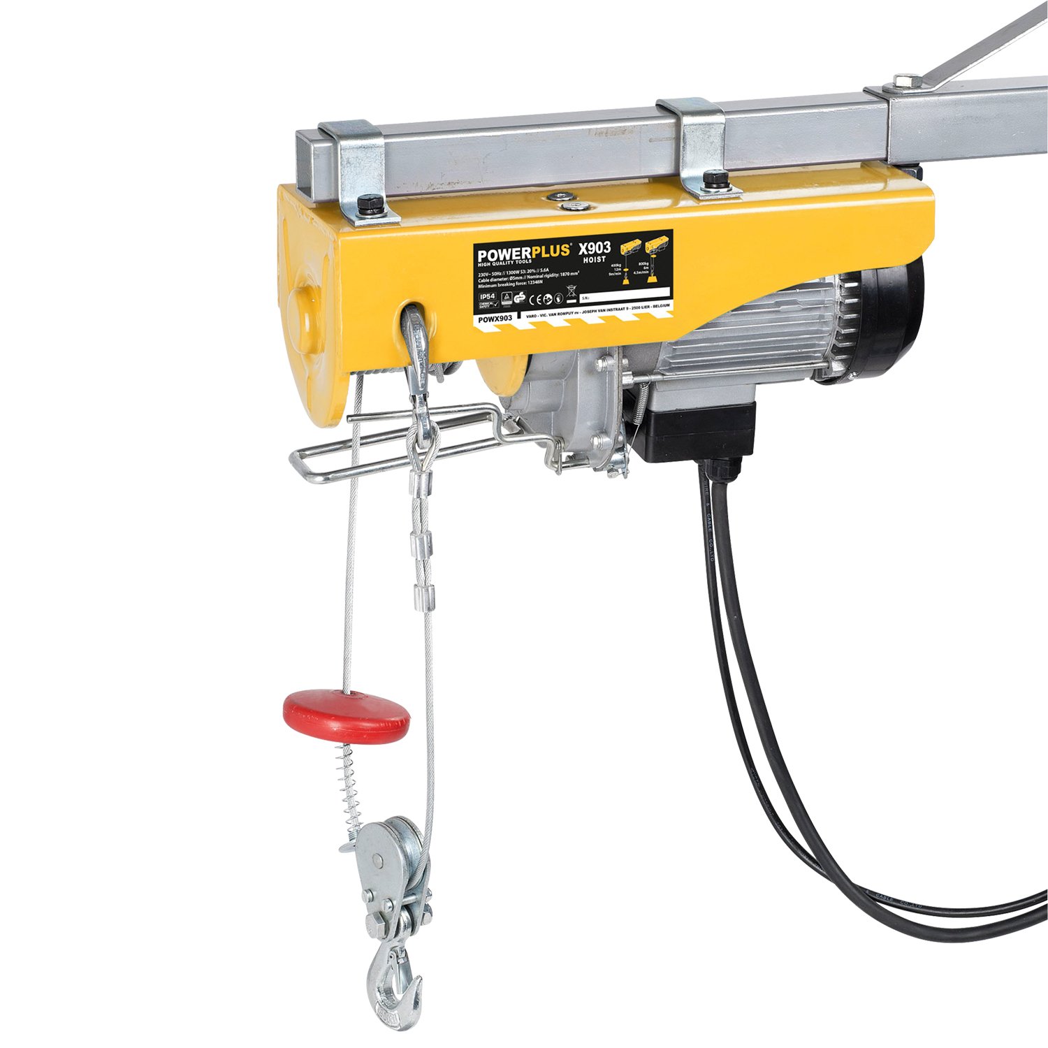 Electric Cable Hoist Rope Hoist Winch Cable Winch Crane Hoist 400/800 kg Buy Online in UAE