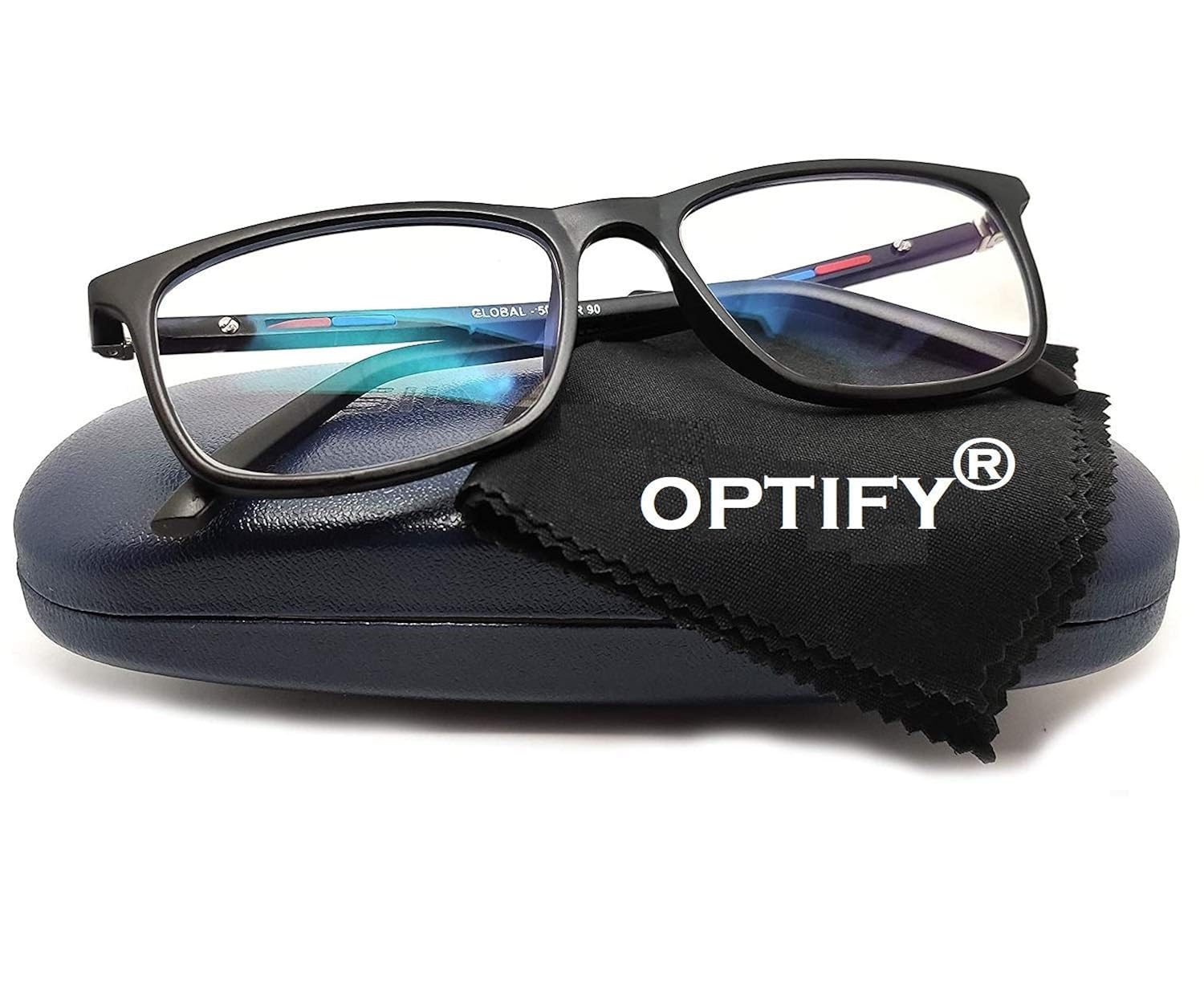 Buy Optify Blue Ray Power Spectacles with Antiglare UV by Computer