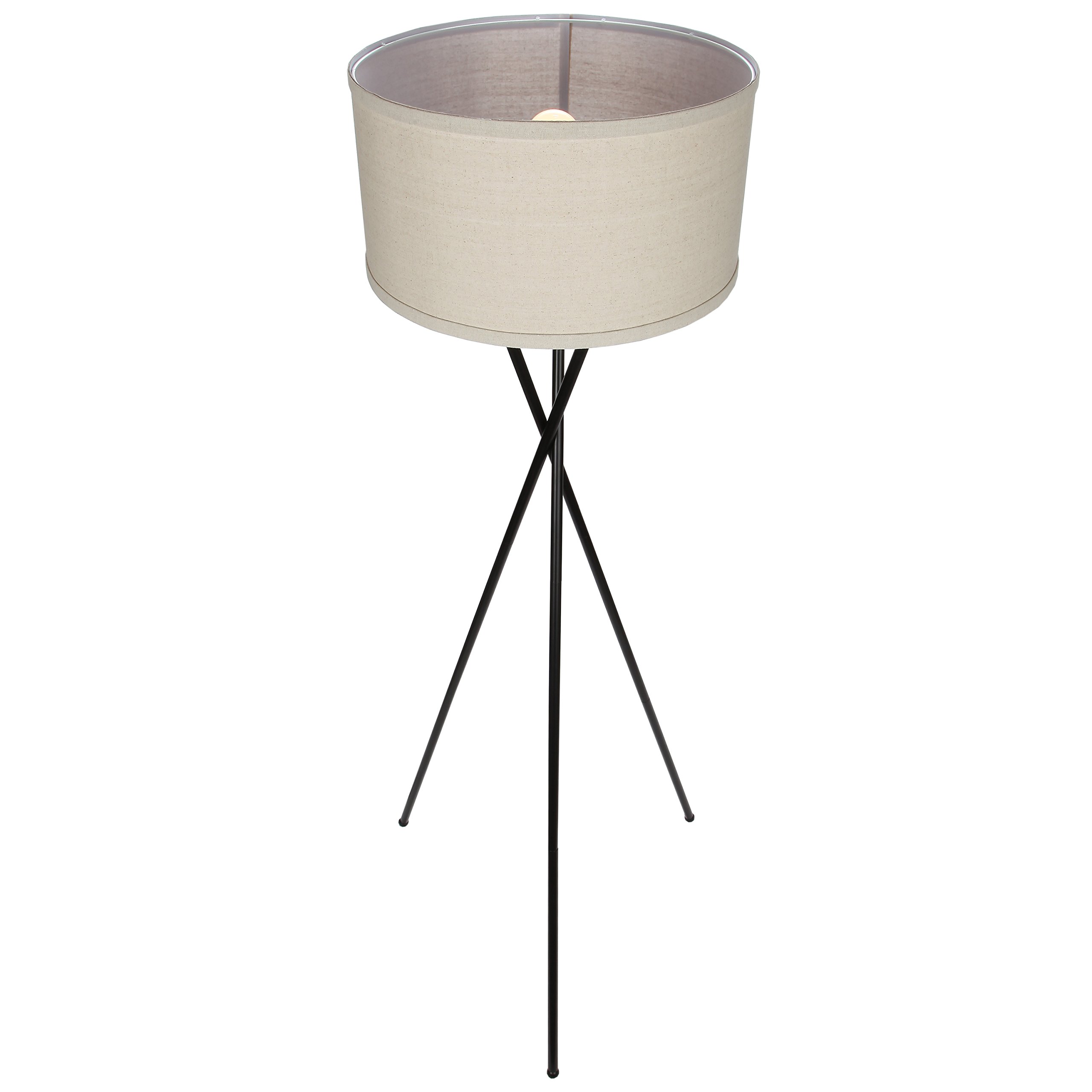Brightech Jaxon LED Tripod Floor Lamp MidCentury Charm with 854403007735 eBay