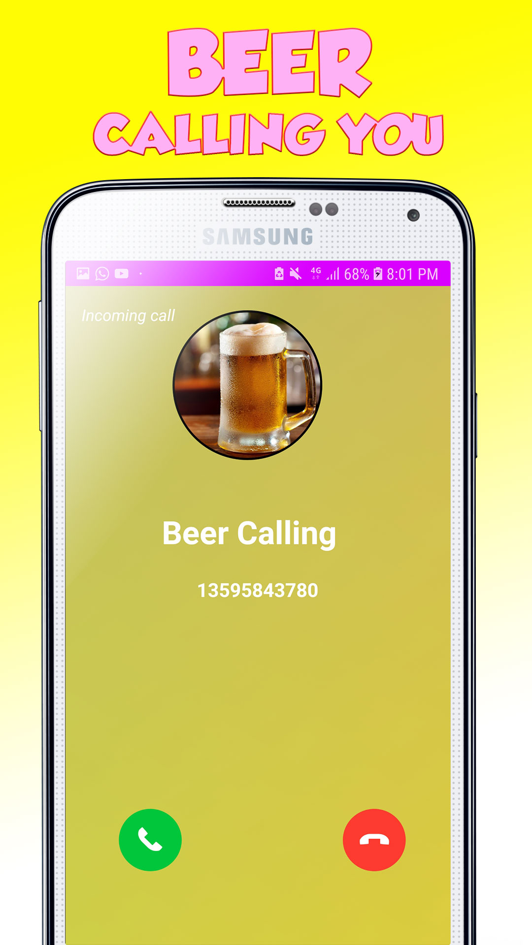 Amazon.com: Beer Calling You ! - Free Fake Phone Call ID ...