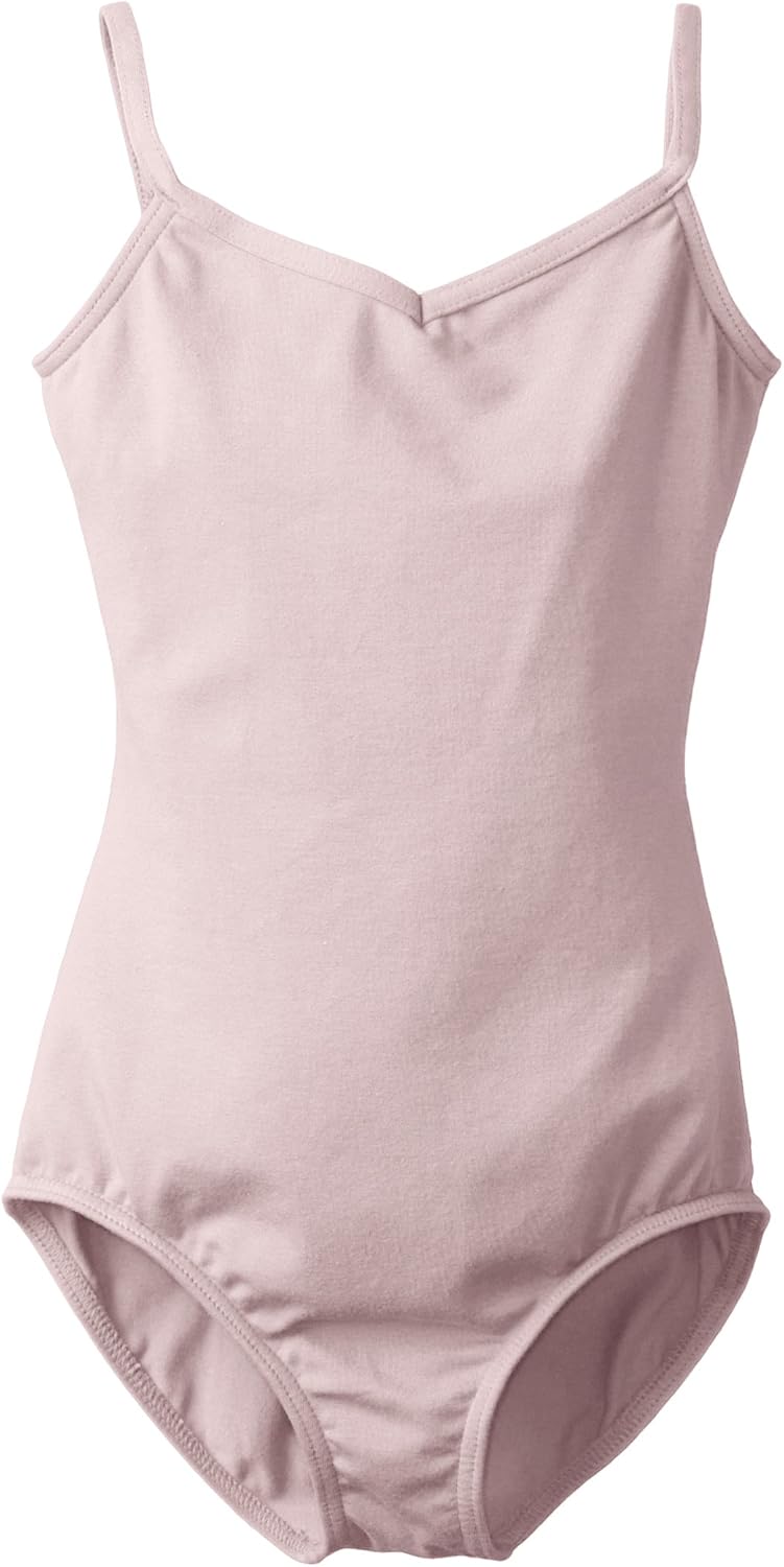 Capezio Girls' Classics V-Neck Camisole Leotard: Clothing