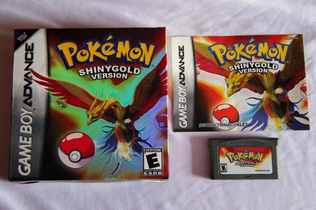 Pokemon ShinyGold for Gameboy Advance (GBA)