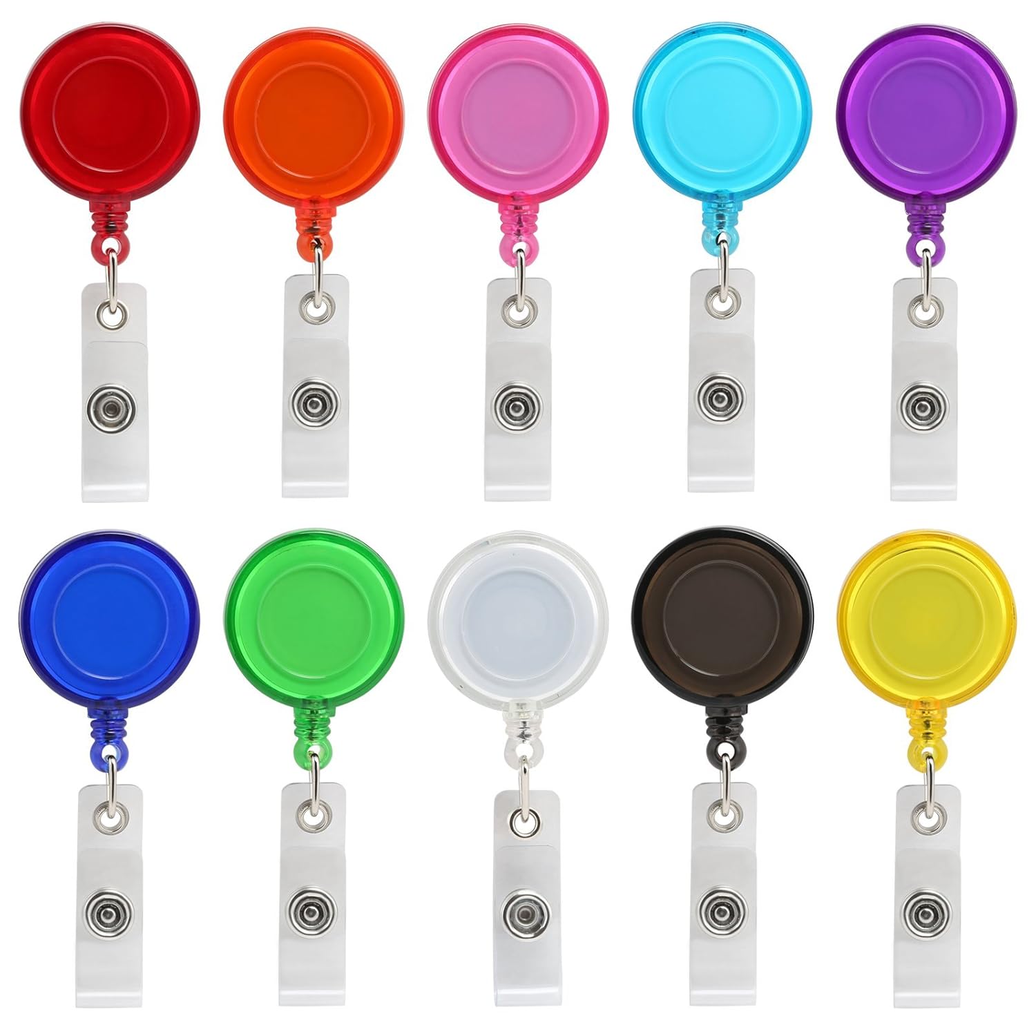 ljdeals Retractable Badge Holders Reel ID Card Holders, Assorted Colors (10) 717520461654 eBay ljdeals Retractable Badge Holders Reel ID Card Holders, Assorted Colors (10) 717520461654 eBay