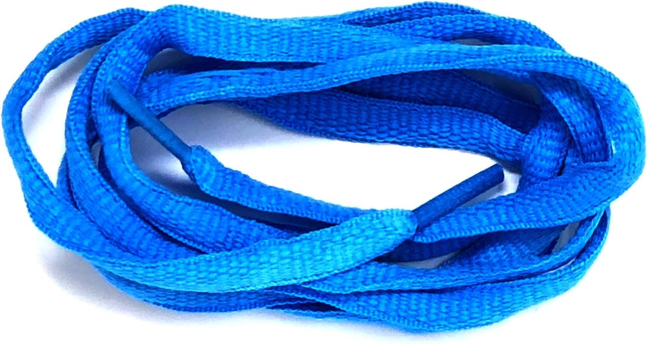 LitLaces Oval Ultra Wide Shoe Laces Standard Replacement for Sneakers, Boots and