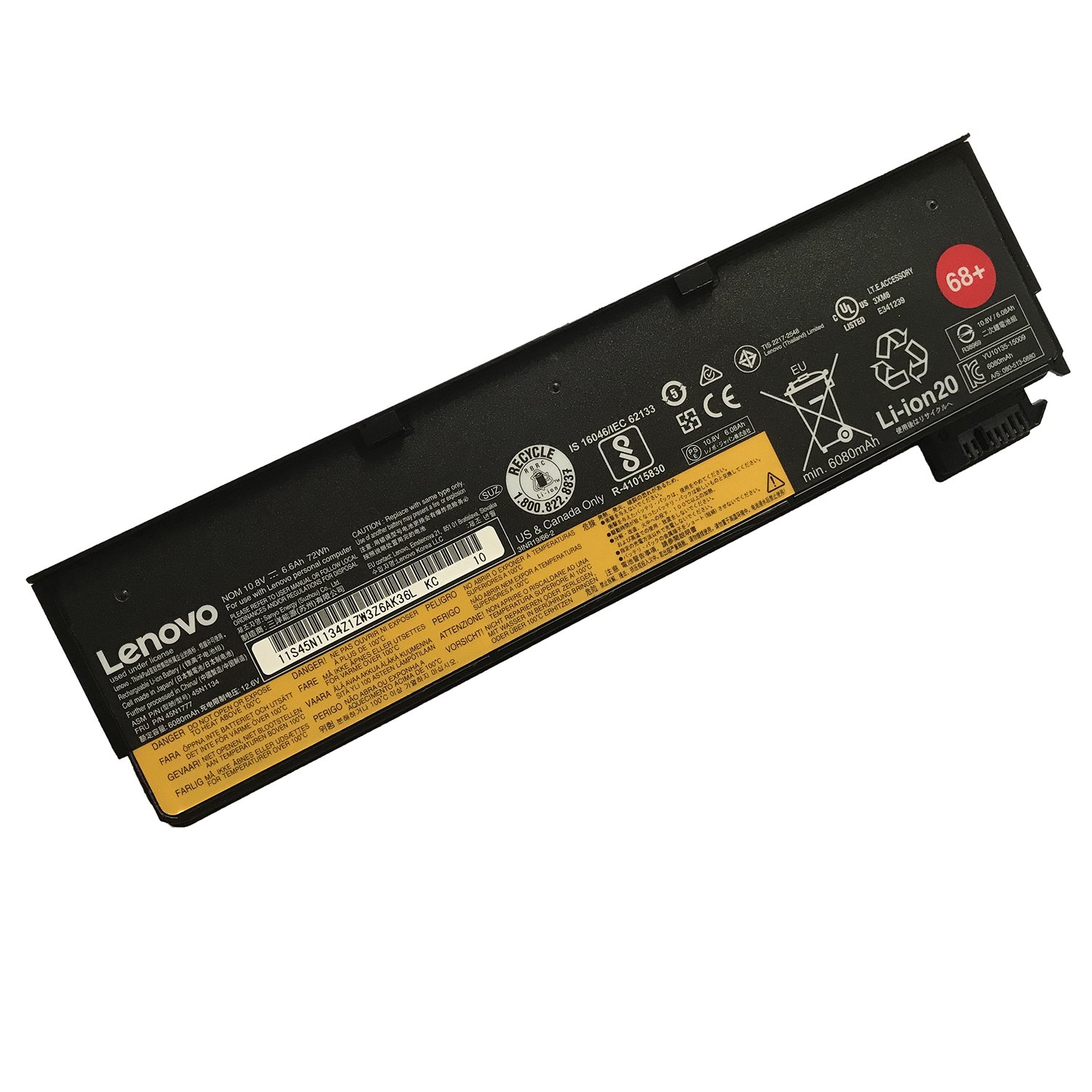 Аккумулятор lenovo 45n1136