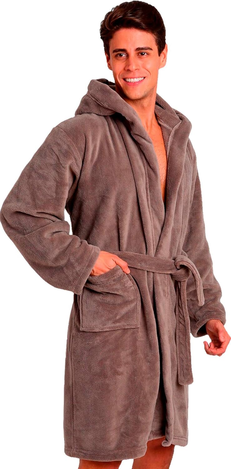 mens robe with hood