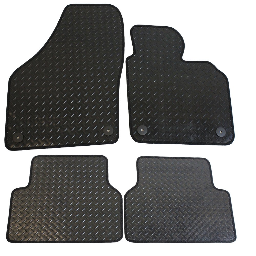 Tiguan Rubber Car Mats (4 Piece Car Mats) Amazon.co.uk Car & Motorbike
