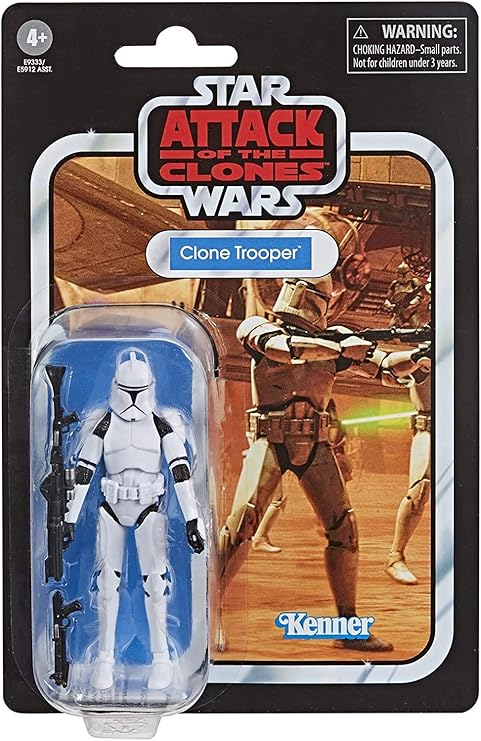 Amazon スター ウォーズ ヴィンテージ コレクション 3 75インチ ベーシックフィギュア Vc45 クローンの攻撃 クローントルーパー Star Wars The Vintage Collection 3 75inch Basic Figure Clone Trooper 映画 Sw スターウォーズ エピソード2 Ep 2 並行輸入