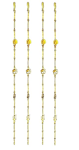 kaushalendra Brass Swing Chain Link (Gold)