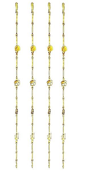 kaushalendra Brass Swing Chain Link (Gold)