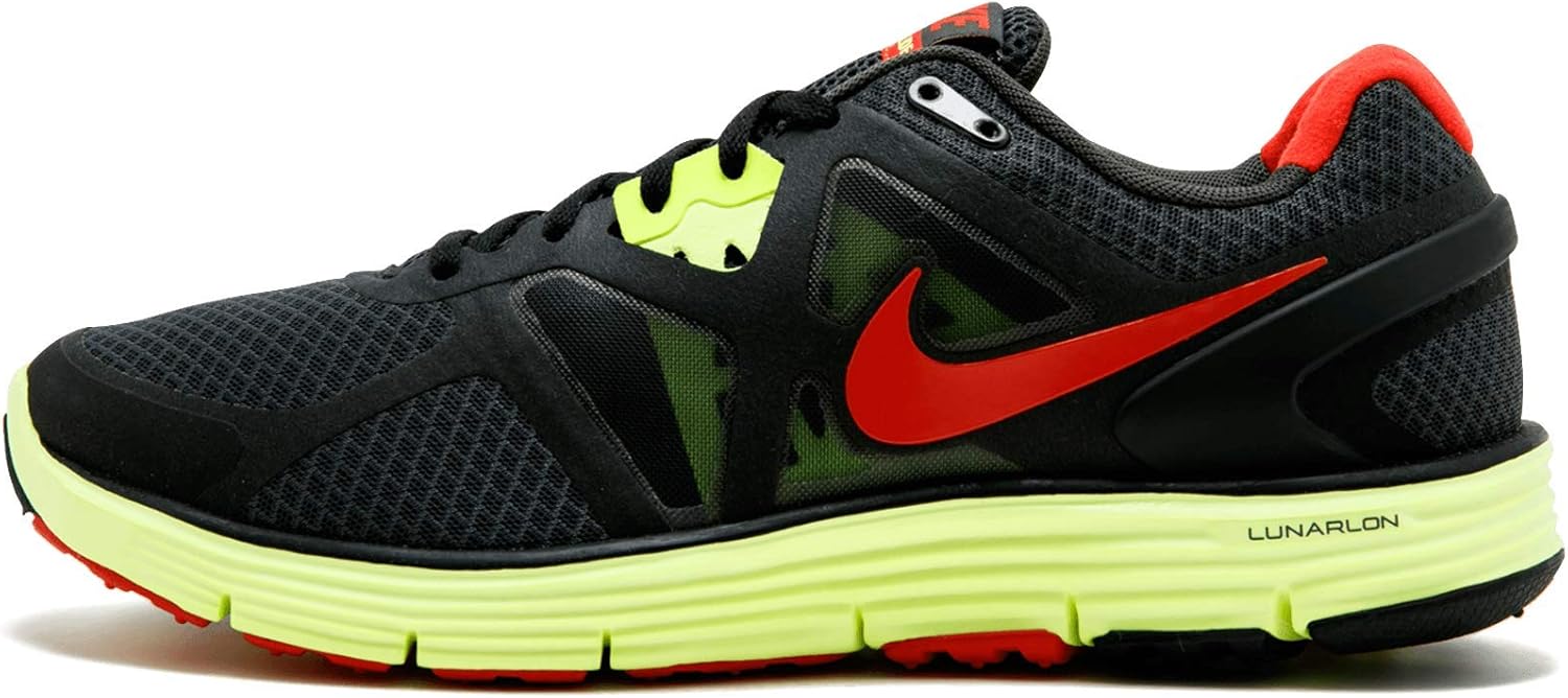 NIKE Final Sale Lunarglide 3 Dark Grey Red