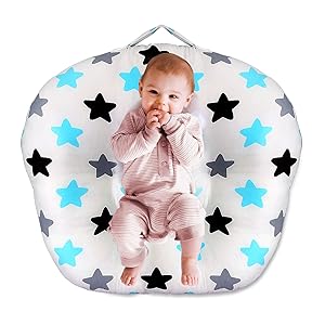 Wooce Newborn Lounger,Baby Lounger and Portable Crib, Little Stars