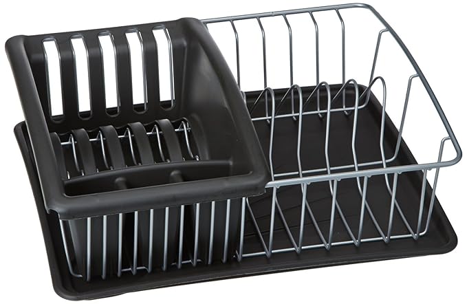 Metaltex 325026 - Escurreplatos con Bandeja 35x30 Aquatex Plus