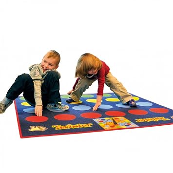 Amazon De Eduplay Spielteppich Twister 145x133cm