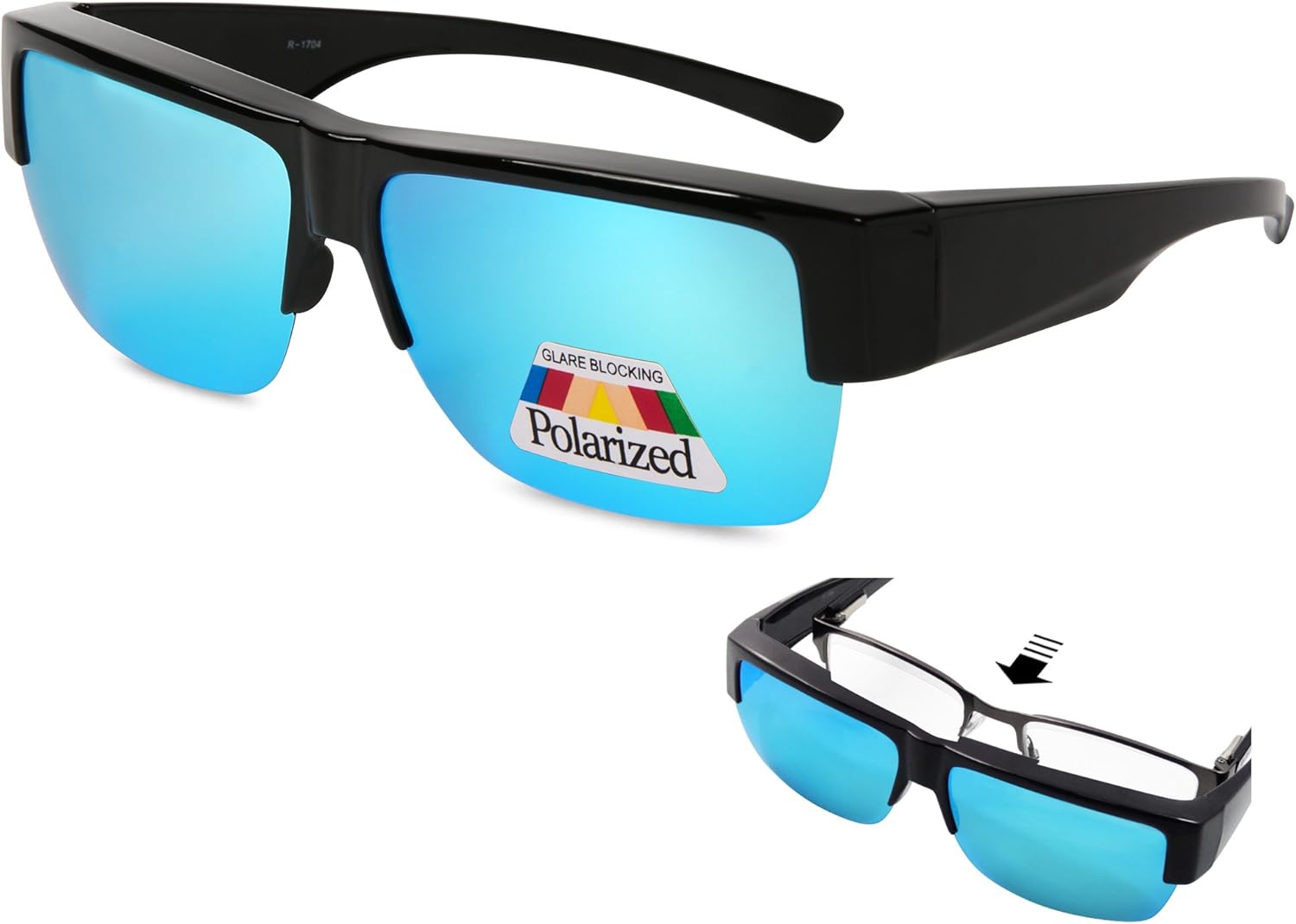 polarized sunglasses to wear over prescription glasses