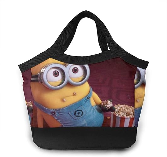 Amazon Minions ミニオン エコバッグ 買い物袋 弁当袋 手提げ袋 保冷保温バッグ 防水素材 大容量 収納 コンパクト 通勤 通校 旅行 おしゃれ 洗濯可 Tシャツ魄 シューズ バッグ