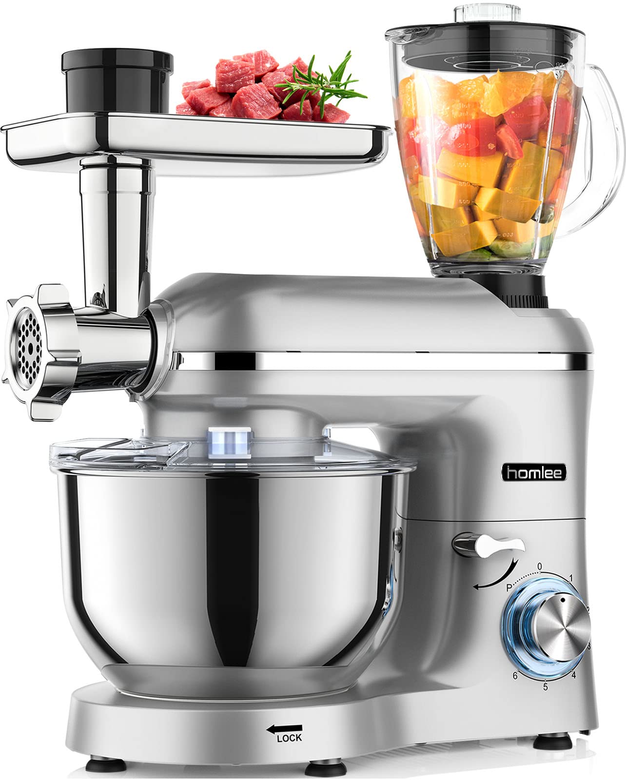 Robot-de-cocina-con-picadora-de-carne-y-batidora-1800W-amasadora-multifuncion-55L-cuenco-de-acero-inoxidable