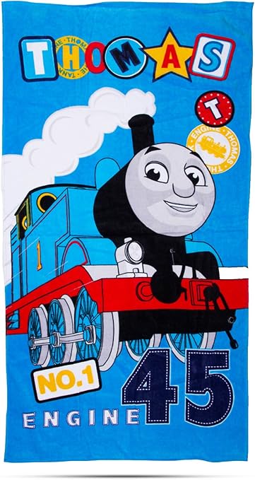 Thomas Friends Thomas Patch Kids Towel Amazon Co Uk Kitchen Home