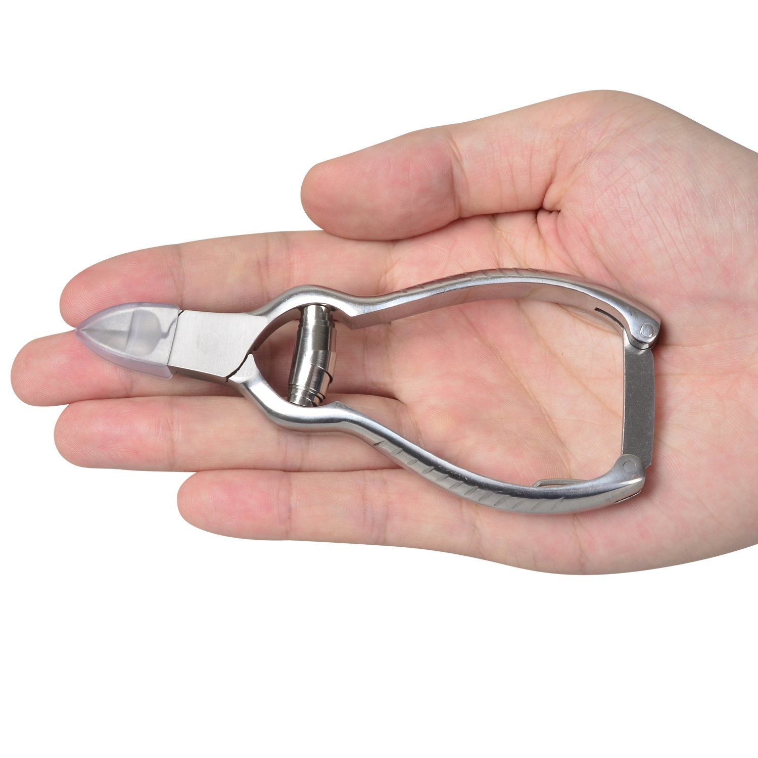 ISOTO Nail Clipper for Thick Nails Heavy Duty Toenail Clipper Nipper Thick Nails,Long Jaw, Long Handle