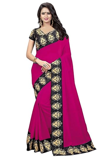 Winza Designer cotton with blouse piece Saree