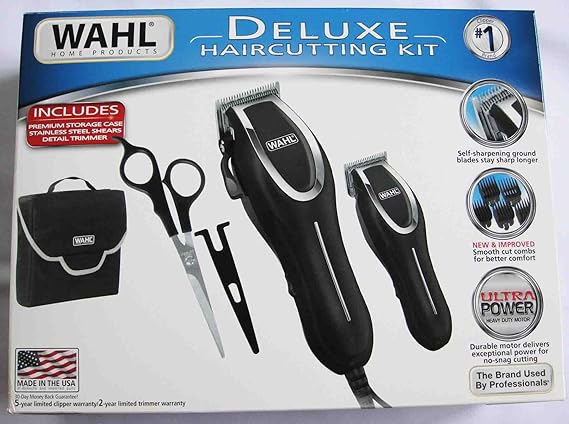 wahl 3181 deluxe haircutting kit