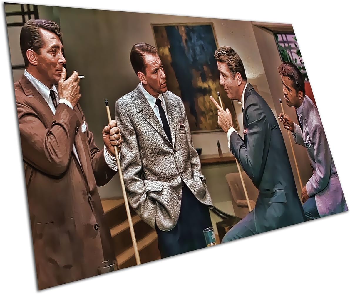 EAPoster RAT PACK WALL ART LARGE A1 POSTER 594 x 841 mm