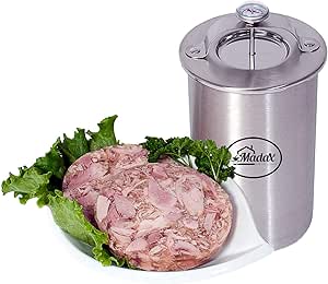 Ham Maker - Prensa de carne de acero inoxidable para hacer ...