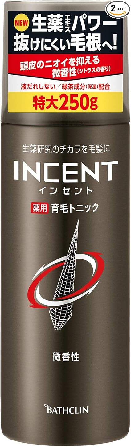 Amazon 医薬部外品 大容量 インセント薬用育毛トニック育毛剤 微香性250g 特大 男性向け 加齢 液だれしない インセント 育毛 養毛用トニック エッセンス 通販
